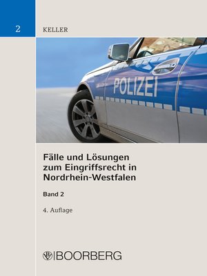 cover image of Fälle und Lösungen zum Eingriffsrecht in Nordrhein-Westfalen